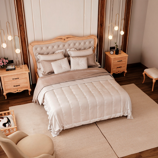 Cama Laços com Capitonê