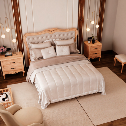 Cama Laços com Capitonê